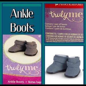 American Girl 18” Doll 2017 Truly Me Ankle Boots Slouch Boots Retired 2017
